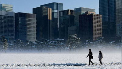 ' Японияда кучли қор ёғиши туфайли етти киши ҳалок бўлди  'ning rasmi