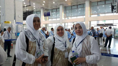 'Haj ziyoratini ado etish uchun vatandoshlarimiz Saudiya Arabistoniga jo`nab ketdi'ning rasmi