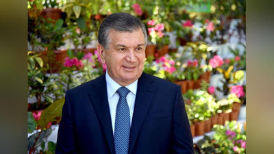'ШАВКАТ МИРЗИЁЕВ АНГРЕН ШАҲРИГА ТАШРИФ БУЮРДИ'ning rasmi