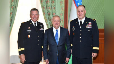 'Abdulaziz Komilov AQSh delegasiyasi bilan uchrashdi'ning rasmi