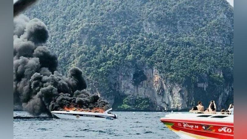 'Таиландда катер портлаши натижасида 16 киши жабрланди'ning rasmi