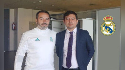 'ПФЛ директори Испанияда “Реал Мадрид” академияси раҳбарияти билан учрашди'ning rasmi