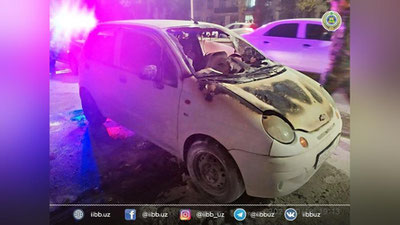 'Toshkentda “MATIZ” yonib ketdi'ning rasmi