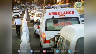 'IIBB haydovchilarni “tez yordam”mashinasiga yo`l berishga chaqirdi: Jarimadan qo`rqmang!'ning rasmi