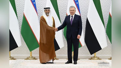 Изрображение 'Портфель совместных проектов Узбекистана и ОАЭ уже превысил $4 млрд'