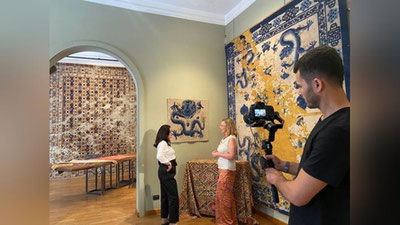 Изрображение 'Стартовали съемки фильма о культурном наследии Узбекистана в Италии (фото)'