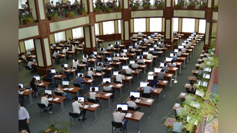 '5 ta fandan test bo`lishi bo`yicha nimalar ma`lum?'ning rasmi