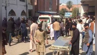 'Покистондаги масжидда портлаш юз берди. Қурбонлар бор'ning rasmi