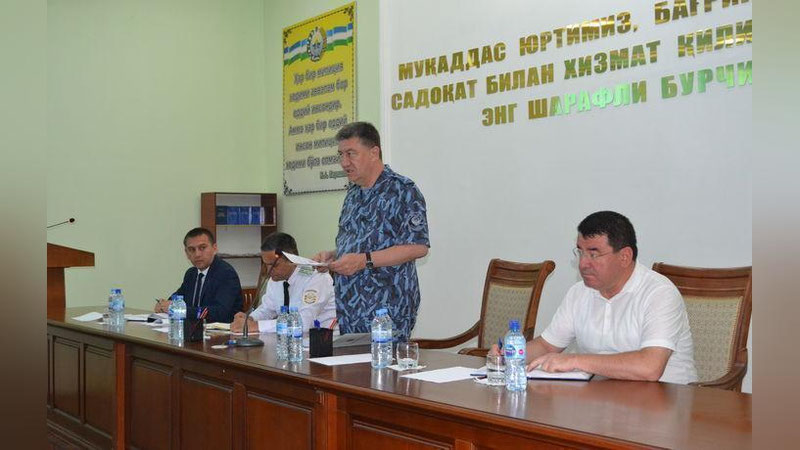 'Сурхондарёда ички ишлар тизимидаги бир қатор раҳбарлар ишдан олинди'ning rasmi