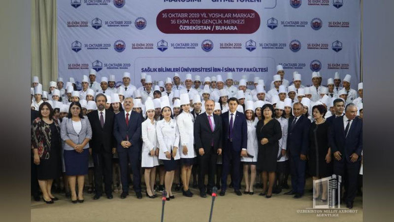 'Buxoroda Turkiya tibbiyot fanlari universitetining fakulteti va oliy maktabi ochildi'ning rasmi