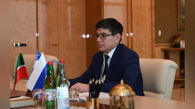 Изрображение 'НОВОГО ГЕНКОНСУЛА УЗБЕКИСТАНА В КАЗАНИ ПРИНЯЛ ГЛАВА ТАТАРСТАНА (ВИДЕО)'