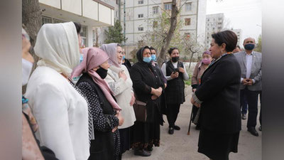 'Senat Raisi Chilonzor tumani aholisi bilan uchrashdi'ning rasmi