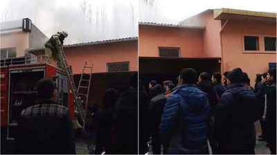 'Тошкентдаги Фарҳод бозорида ёнғин содир бўлди  'ning rasmi