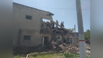 Изрображение 'В доме в Нурафшане произошел взрыв газа: 1 человек погиб'