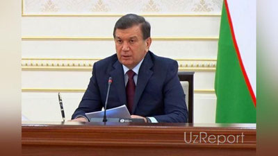 '​Шавкат Мирзиёев “Ўзагроэкспортбанк” ва “Пойтахтбанк”нинг фаолияти йўлга қўйилмаётганини қайд этди'ning rasmi