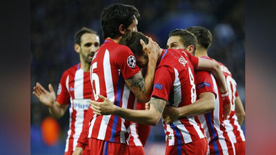 'ЕЧЛ. “Атлетико” “Лестер” билан дуранг ўйнади ва ярим финалга чиқди (Видео)'ning rasmi