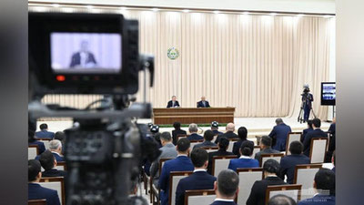 Изрображение 'На сессии Кенгаша проанализировано современное состояние развития Навоийской области'