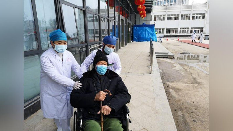 Изрображение 'В Китае столетний мужчина вылечился от коронавируса'