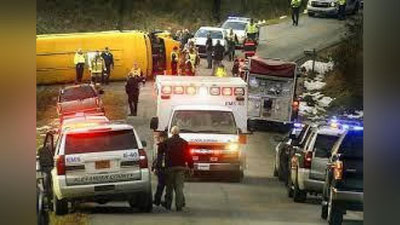 'Kaliforniyada maktab avtobusi halokatga uchradi 'ning rasmi