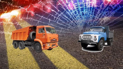 'G`allaorol tumanida "KAMAZ" va "ZIL" to`qnashdi'ning rasmi