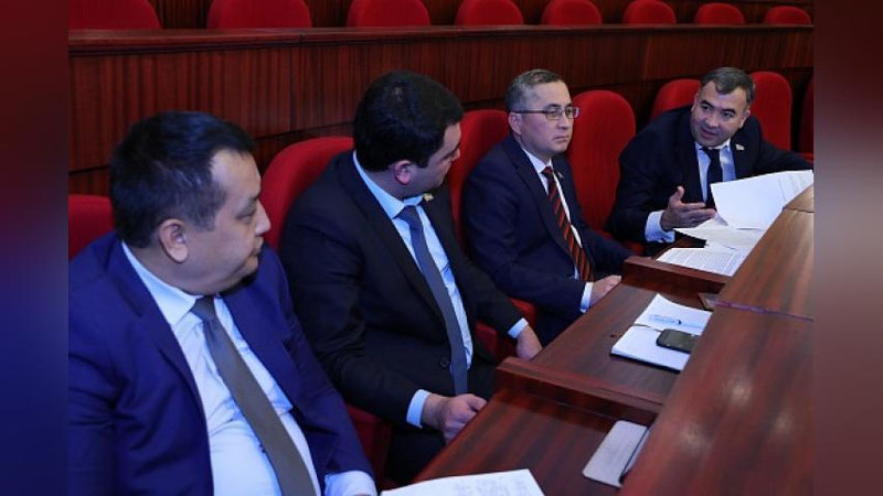 'Qonun loyihasi parlament a`zolarining e`tiroziga sabab bo`ldi'ning rasmi