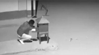 'Ehson qutilarni tunagan o`g`ri ushlandi'ning rasmi