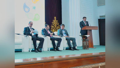 'Qo`qonda “Hunarmandchilik va xalq amaliy-san`atini rivojlantirish istiqbollari” xalqaro ilmiy-amaliy konferensiyasi bo`lib o`tmoqda'ning rasmi