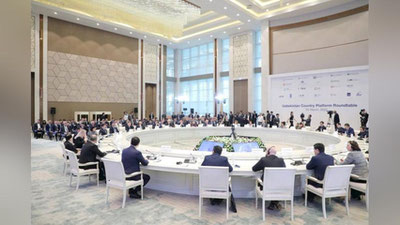 '“Бухоро-Мискен-Урганч-Хива” темир йўлини электрлаштириш лойиҳасини амалга ошириш бўйича 108 миллион долларлик шартнома имзоланди'ning rasmi