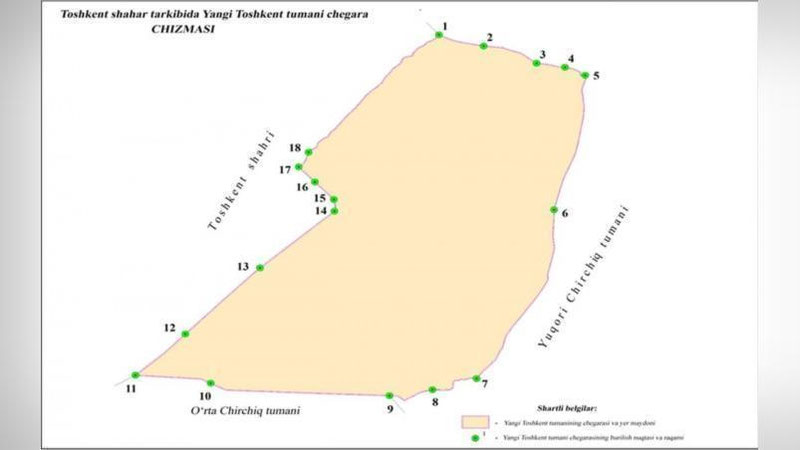 'Toshkent viloyatining 19 729,41 gektar eri poytaxt tarkibiga o`tkazildi'ning rasmi