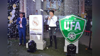 'Real Madrid Foundation Clinic dasturining ochilishi bo`lib o`tdi (foto)'ning rasmi