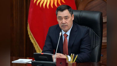 'Qirg`iziston prezidenti Sadir Japarovning jiyani uy qamog`iga olindi'ning rasmi