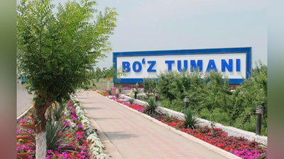 'Andijon viloyatining Bo`z tumani Bo`ston tumaniga o`zgartirildi'ning rasmi