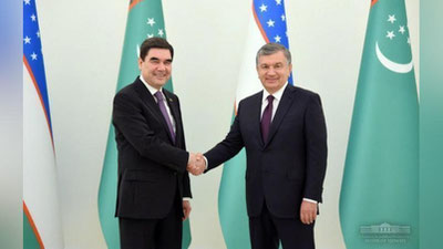 'Shavkat Mirziyoev Turkmanistonga boradi'ning rasmi