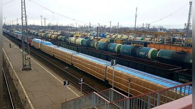 'Navbatdagi "Afrosiyob" poezdi Rossiyadan O`zbekistonga yo`l oldi'ning rasmi