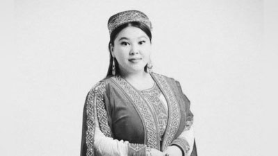 Изрображение 'В возрасте 27 лет скончалась журналистка Айжамал Жолдасбаева'