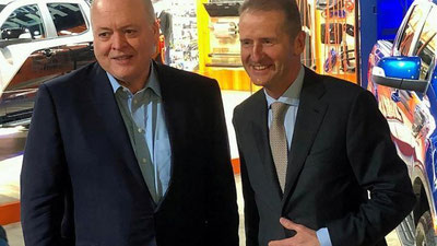 'Volkswagen va Ford hamkorlikni yo`lga qo`yadi 'ning rasmi