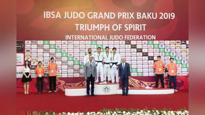 '​Paradzyudochilarimiz Boku Gran-prisini umumjamoa hisobida birinchi o`rinda yakunlashdi'ning rasmi