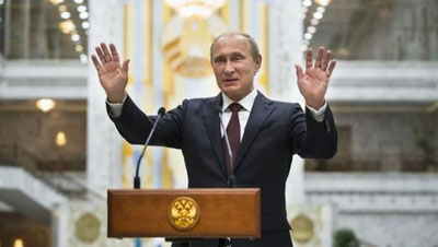 'Шавкат Мирзиёев Владимир Путинни сайловдаги ғалабаси билан қутлади'ning rasmi