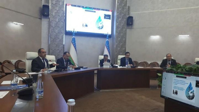 Изрображение 'Состоялась презентация опыта АО «Узбекнефтегаз» по мониторингу финансовых ковенантов'