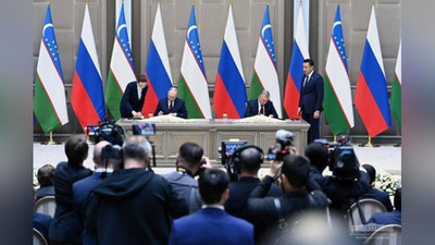 Изрображение 'Какие соглашения подписаны по итогам узбекско-российских переговоров на высшем уровне?'
