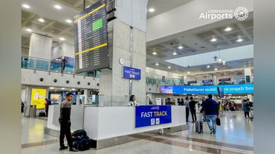 Изрображение 'Ряд вылетов задерживается в Ташкенте в связи с поздним прибытием воздушных судов'