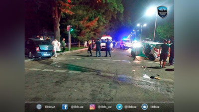 'Тошкентда иккита автомобиль иштирокида ЙТҲ содир бўлди. Натижада...'ning rasmi