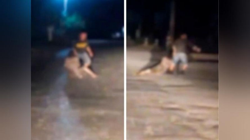 'Qashqadaryoda erkak ayolning sochidan sudrab, kanalga tashlab yubordi(video)'ning rasmi