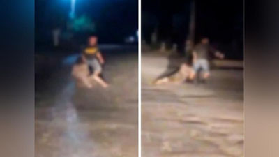 'Qashqadaryoda erkak ayolning sochidan sudrab, kanalga tashlab yubordi(video)'ning rasmi