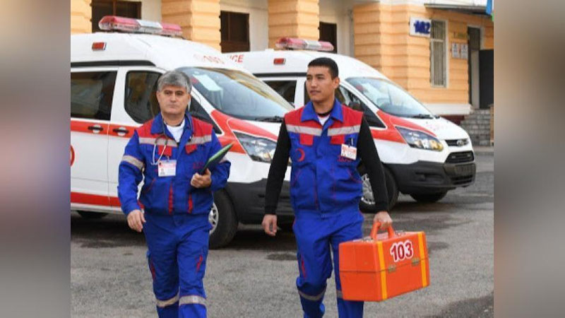 'Давлат раҳбари бугунги кунда тез тиббий ёрдам бригадаларининг 500 дан ортиғида врач етишмаслигини таъкидлади'ning rasmi