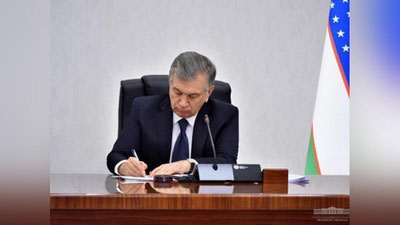 '1 yanvardan kuchga kiradigan muhim Qonun Prezident tomonidan imzolandi'ning rasmi