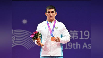 Изрображение 'Копилка сборной Узбекистана на Азиатских играх пополнилась новыми наградами'