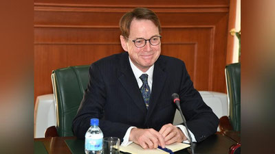 Изрображение 'В Ташкент прибыл новый посол Великобритании'