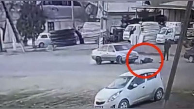 Изрображение 'Под Андижаном велосипедисту "досталось" сразу от двух "Нексий": он чудом выжил (видео)'