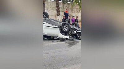 Изрображение 'В Яшнабадском районе Ташкента столкнулись сразу три автомобиля (видео)'